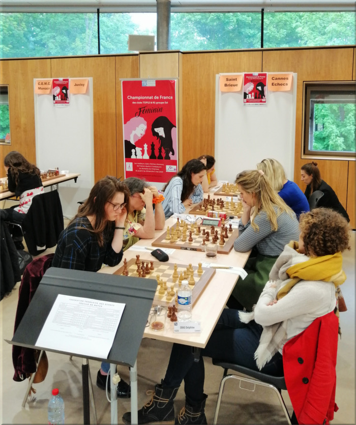 Top12F des échecs au féminin